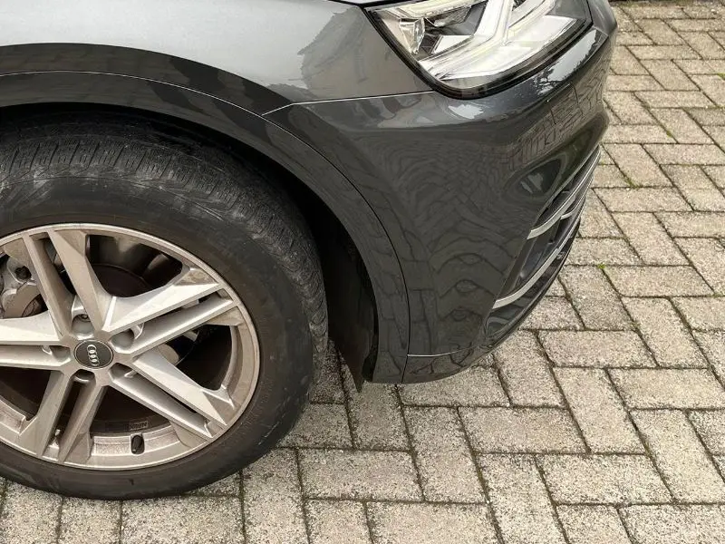 Nachher: Stoßfänger und Radlauf wieder einwandfrei